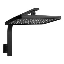 Ottimo 300mm Swivel Rectangular Shower Arm & Head